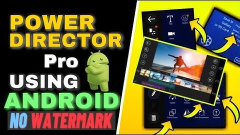 How to remove watermark PowerDirector | Easy Tips