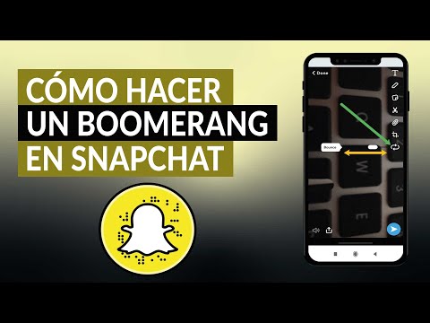 ¿Cómo hacer un Boomerang en SNAPCHAT? - Crea videos divertidos