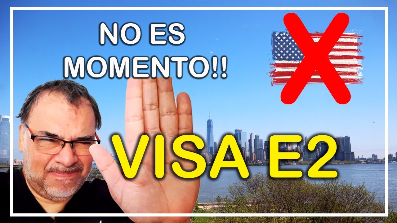 Argentinos en USA Visa E2 NO INVIERTAS en USA No es Momento!! 🇺🇸