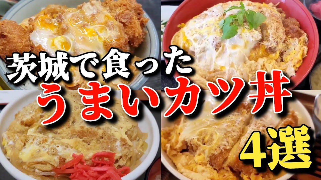 茨城県【うまいカツ丼 4選】自分の主観でまた食べに行きたくなるかつ丼を紹介!!
