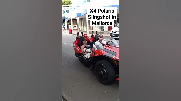 x4 Polaris slingshot in Mallorca. #shorts #polaris #polarisslingshot #carspotting