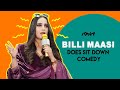 Idiva  billi maasi does sit down comedy  billi maasi standup comedy part 2