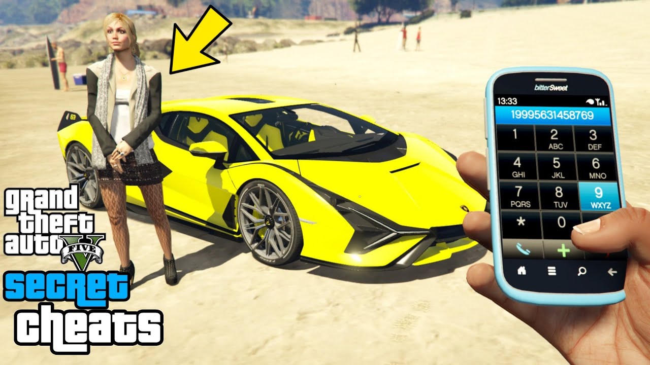 GTA 5 - Secret Phone Cheats! (PC, PS4, Xbox One, PS3 & Xbox 360