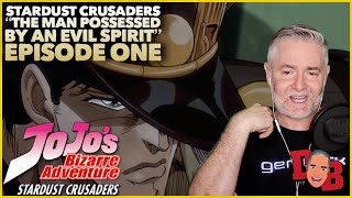 JJBA (Stardust Crusaders) Episode One “The Man Possessed By An Evil Spirit” REACTION