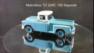 Matchbox '57 GMC 100 Stepside - custom restoration