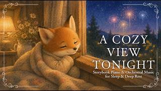 A Quiet Night of Distant Fireworks 🎆 | Gentle Storybook Music for Study & Relax screenshot 4