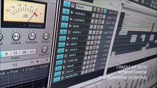 Video thumbnail of "CRADLE OF FILTH - NYMPHETAMINE (INSTRUMENTAL VERSIONS)"