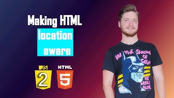 Java Script for begginers. Making your HTML location aware with Api Geolocation