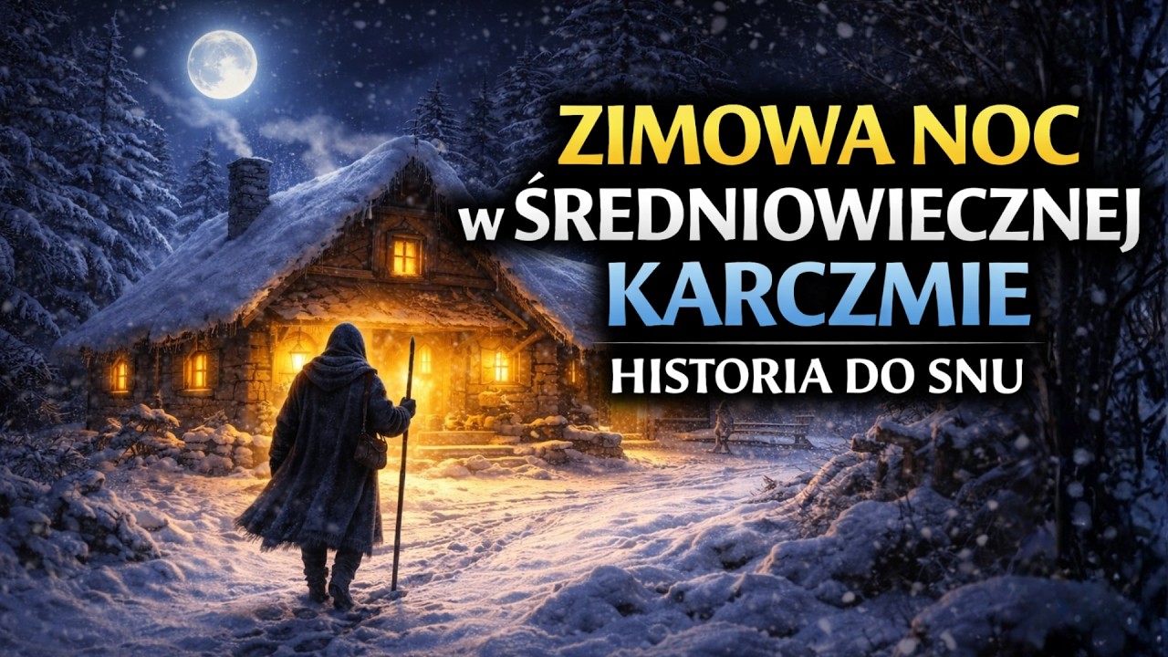 Zimowa NOC w ŚREDNIOWIECZNEJ KARCZMIE – Historia do snu...