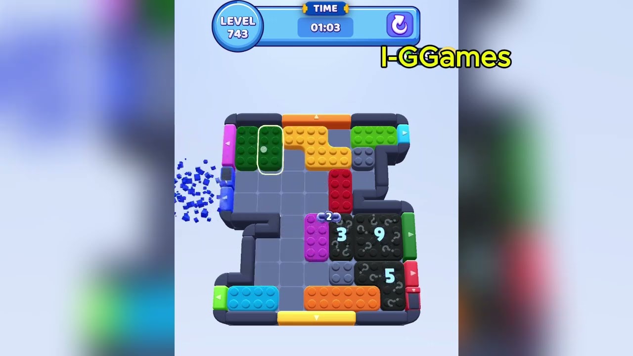 Color Block Jam Level 743 - YouTube