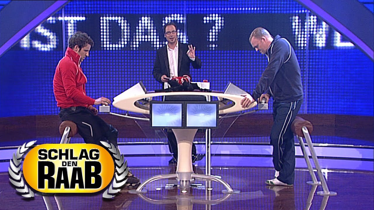 Wettraten um Visagen Raab vs. Nino Spiel 8 Schlag den Raab 17 YouTube Wettraten um Visagen Raab vs. Nino Spiel 8 Schlag den Raab 17 YouTube