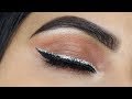 Easy Glitter Eyeliner Makeup Tutorial | Jaclyn Hill Palette | Morphe