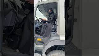 The only woman in UAE to drive truck plz subscribe screenshot 1