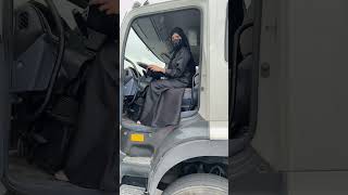 The Only Woman In Uae To Drive Truck Plz Subscribe