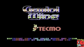 Gemini Wing COMMODORE 64 - 92,230