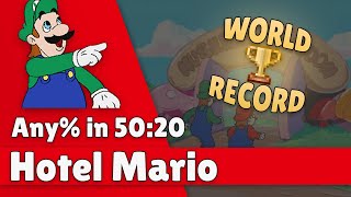 Hotel Mario - Any% Speedrun in 50:20 - World Record as of 14/03/2021