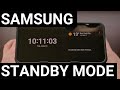 Samsung Galaxy One UI had Standby Mode Years before iOS with Landscape AOD Feature