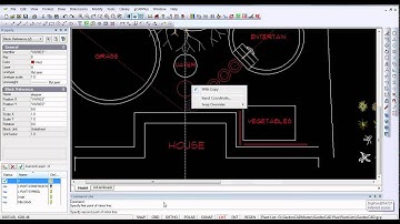 Create a block and use it to place stepping stones in a landscape CAD drawing.