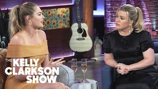 Kate Upton And Kelly Discuss The Painful Reality Of Breastfeeding | The Kelly Clarkson Show