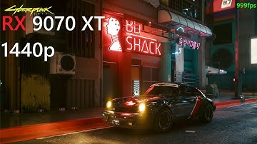 Testing the RX 9070 XT at Native 1440p Path Tracing in Cyberpunk 2077!