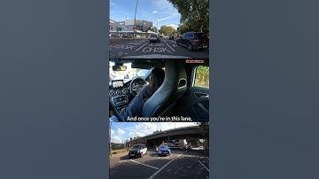 *3rd Exit on a Spiral Roundabout* 🌀 #driving #tips #roundabout #london #road #howto #learn