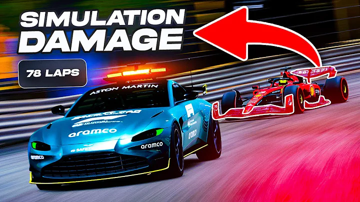 100% Monaco Grand Prix with SIMULATION DAMAGE