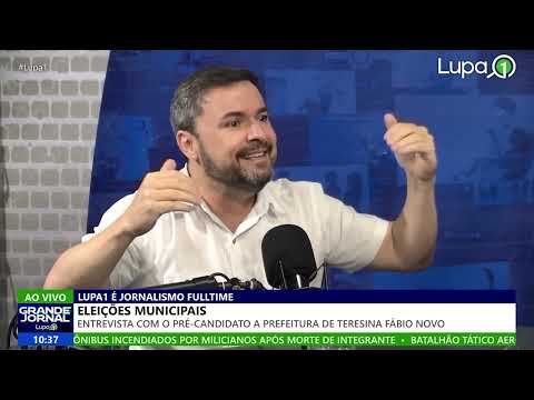Entrevista com o pré-candidato a Prefeitura de Teresina, deputado estadual Fábio Novo (PT)