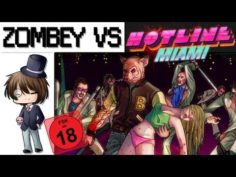 Zombey VS: Hotline Miami [Gameplay]