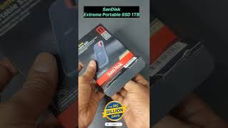 SanDisk Extreme Portable SSD 1TB | Store More Faster | 1050 Read or Write speed #shorts #viral