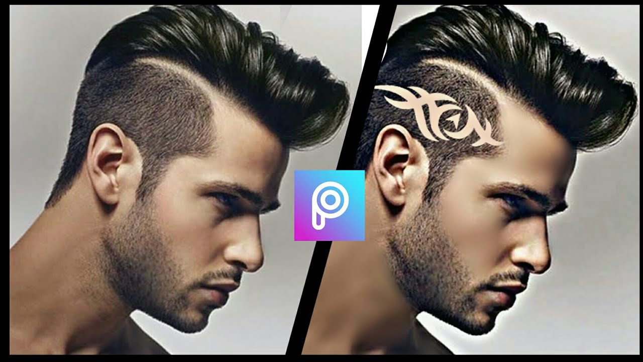 How do make style in hair picsart best tutorial. YouTube