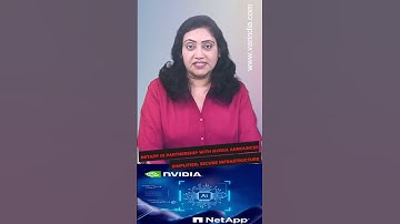 #NetApp in partnership with #NVIDIA announces simplified, secure infrastructure #shortsvideo