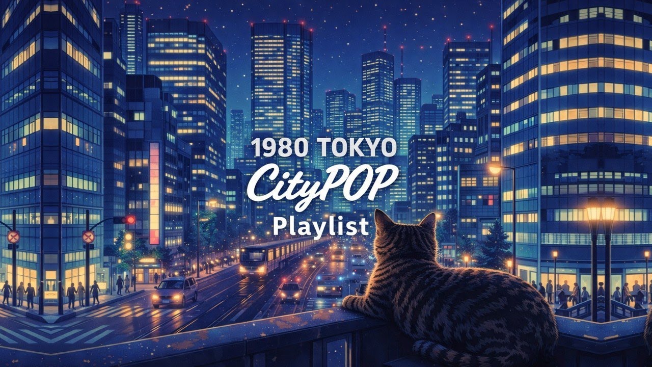 PLAYLIST | 밤에 듣기 좋은 노래 씨티팝 | 1980 TOKYO CITYPOP Background Music