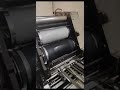 mini offset printing machine print maximum A/4 size papper