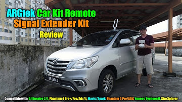 ARGtek Car Kit Remote Extender-Demo Flight Using ARGtek  2.4GHz/5.8GHz Dual Band 8dBi Omni Antenna
