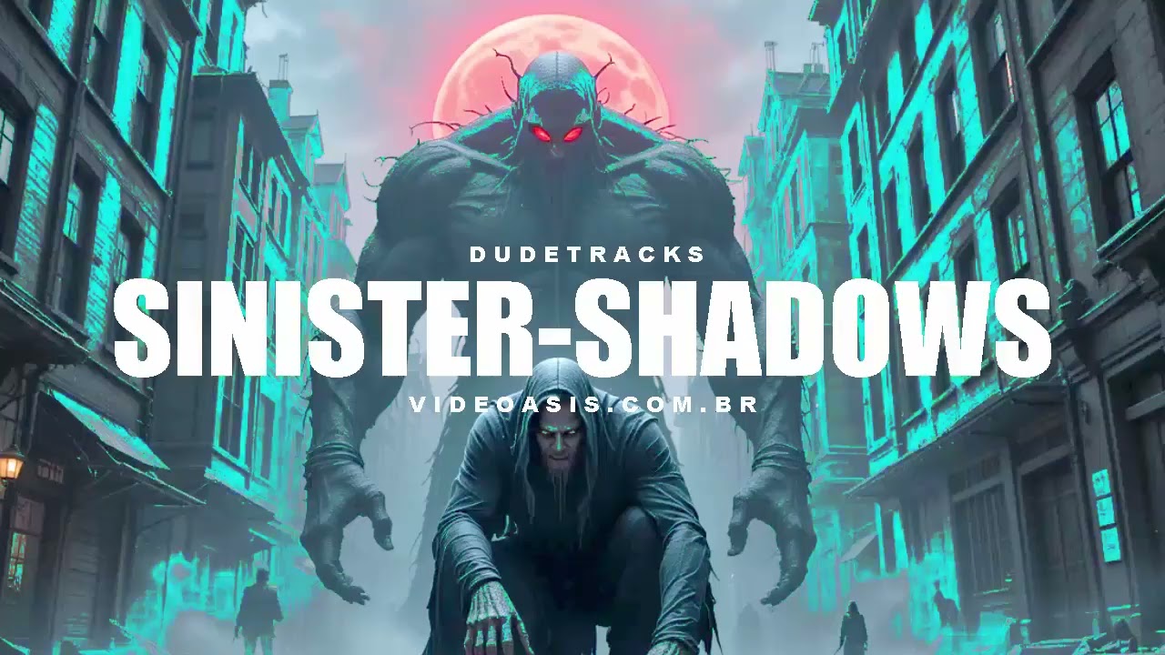SINISTER SHADOWS copyright free music track produced by DUDETRACKS