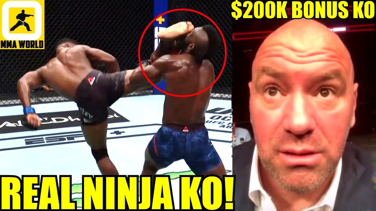 UFC 2020: Joaquin Buckley KO, video, best UFC KO ever, reaction, FIght Night