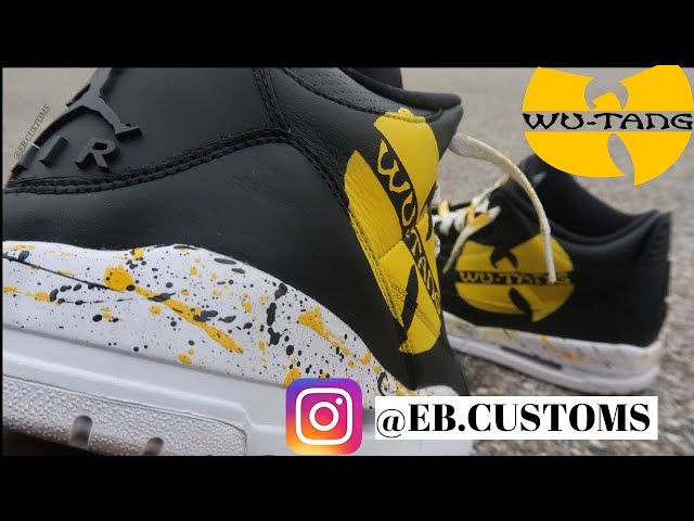 CUSTOM JORDAN 3 JOKER!!(CUSTOM SHOES) Timelapse 