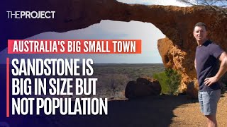 Western Australia's Big Small Town, Sandstone, Is Big In Size But Not In Population