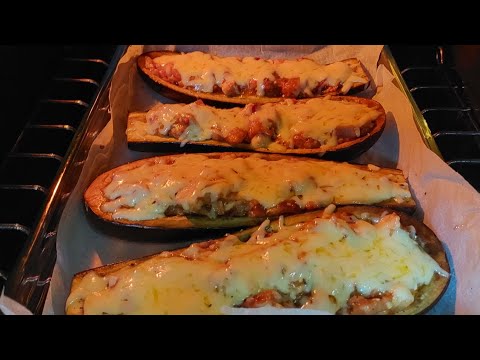 Такими БАКЛАЖАНАМИ вы точно удивите всех! | Запечённые баклажаны с куриным филе в духовке!