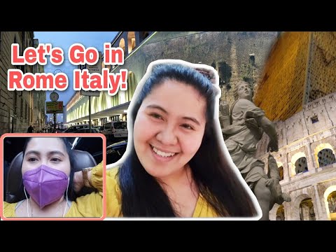 GOING TO ROME ITALY (PART 1) | TRAVEL VLOG | Donna Montiano