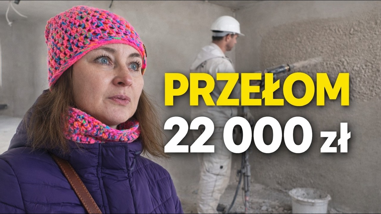 Tylko 22 000 zł i… na budowie domu zmienia się wszystko | Tynki