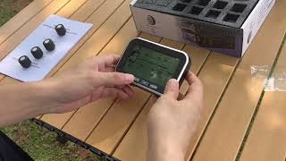 How to Program the Sensors.  Tyona TPMS TM14 #TPMS   # Tire Pressure Monitoring System for truck