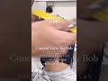 インスタのリールで50万再生を超えた裏技、、。多毛でボブにしたい方は僕にお任せください！ #美容師 #ボブ #ボブカット #shorts