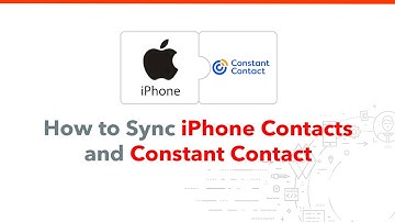 How to Sync Constant Contact with iPhone Contacts - Add new subscribers right from your phonebook