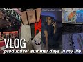 *PRODUCTIVE* summer days in my life| pool , shopping, planning, skin care + MORE