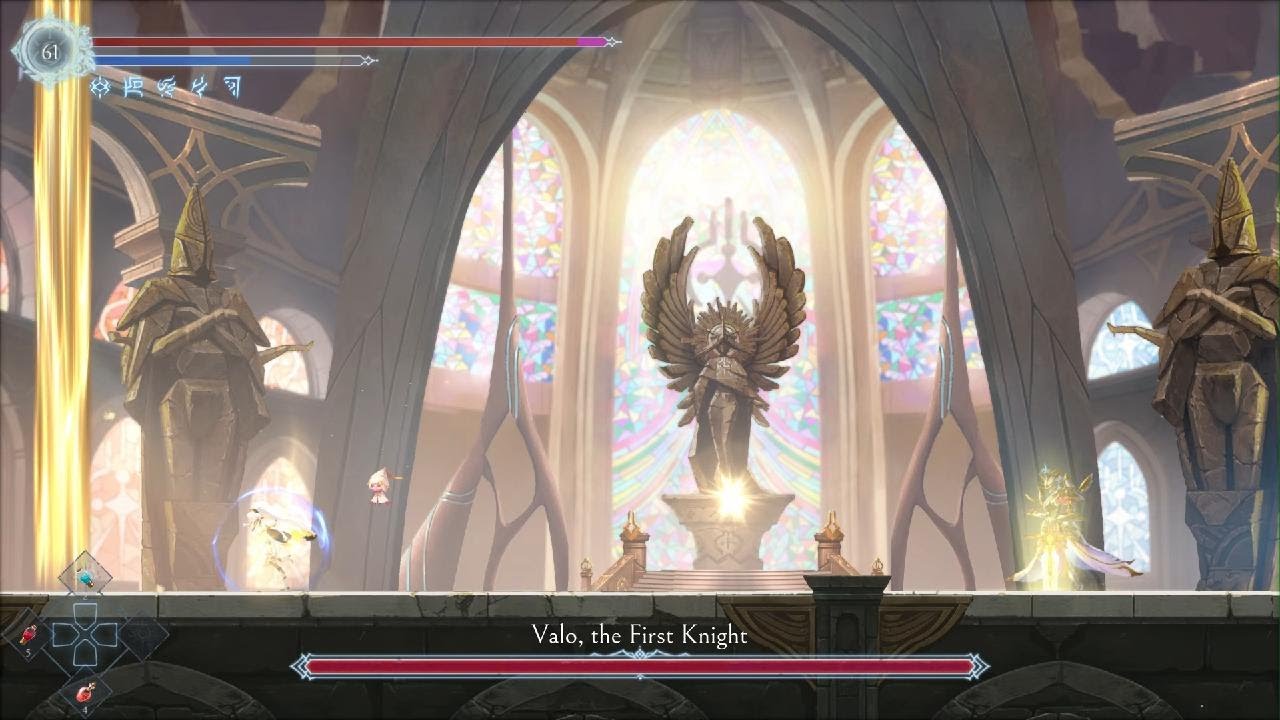 Afterimage - my fight with valo the first knight (PS5 gameplay )