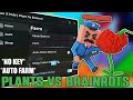 Plants Vs Brainrots Script *NO KEY* - AUTO FARM,AUTO BUY & More!👮♂️🌻