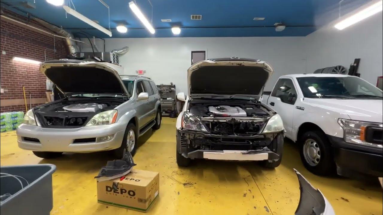 Lexus GX470 Headlight Swap, Sport headlights. YouTube