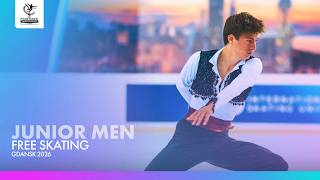 Junior Men Free Skating | Gdańsk 2026 screenshot 3