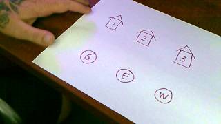 the gas, electric, water, utility impossible problem solved the correct way!!!!